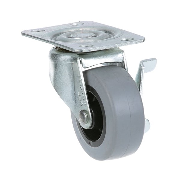 Caster, Swivel Plate , 2", W/Brk